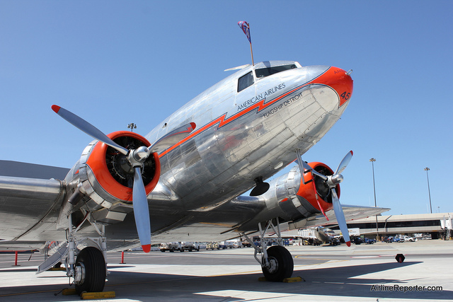 First DC-3 delivered to American Airlines