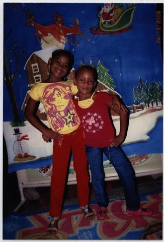 una hermosa navidad con mi hermana