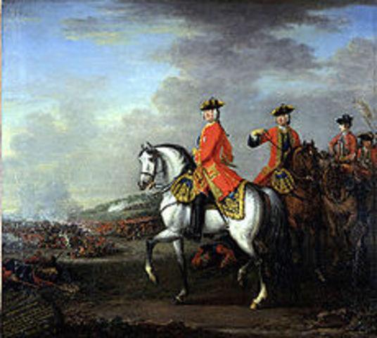 William Pitt leads British war effort