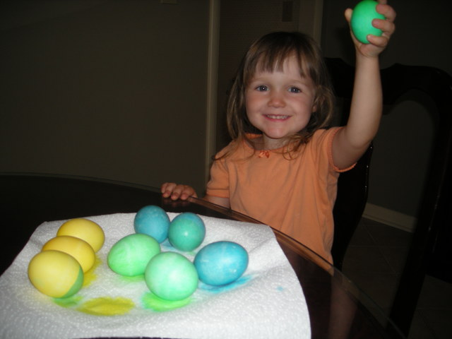 Easter egg fun
