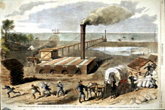 Destruction of Saltworks