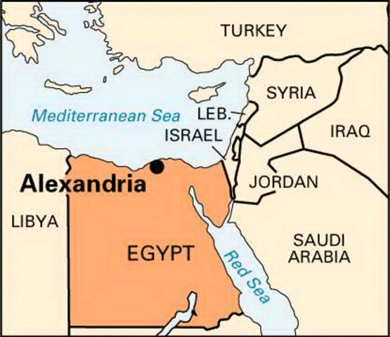 Founds Alexandria. Wins Battle of Gaugamela against Darius.