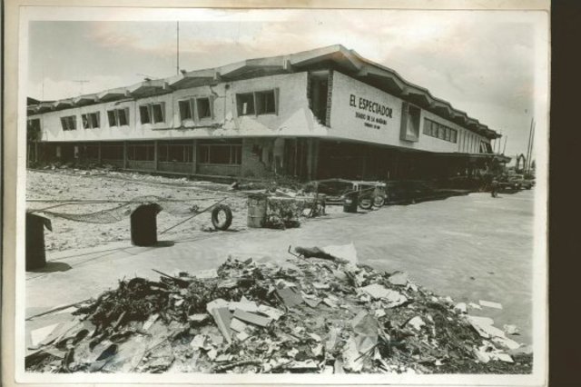 Destruccion Del Diario El Espectador