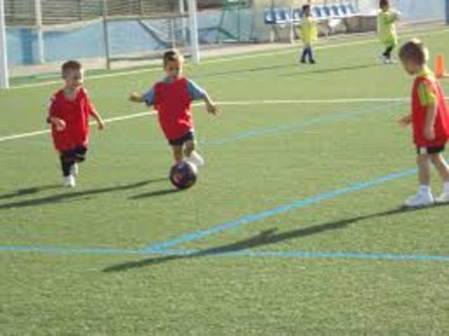 Entre a escuela de futbol