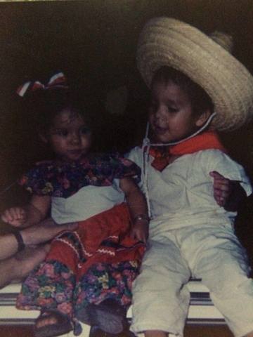 16 de septiembre con mi prima