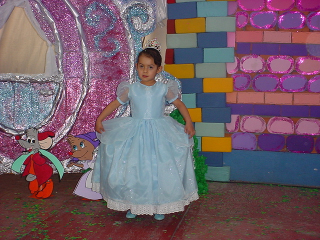 Baile escolar de cenicienta