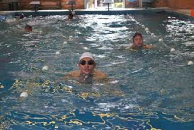 Aprendo a nadar