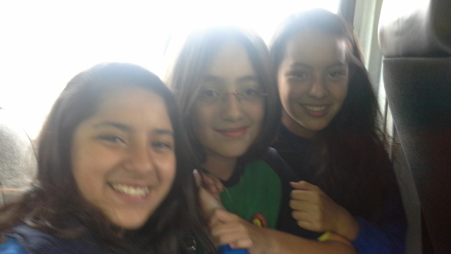 Entre al transporte escolar de nuevo