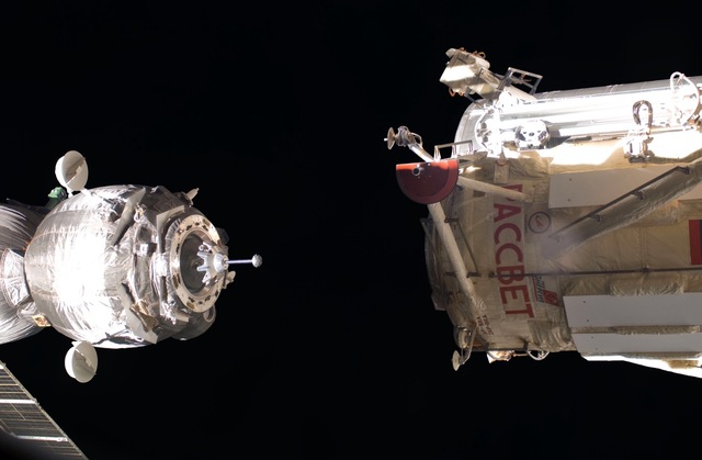 First orbital docking