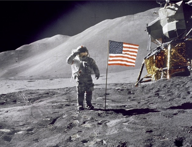 First humans on the Moon and samples returned from the Moon