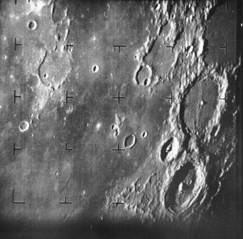 The First Picture of The Moon