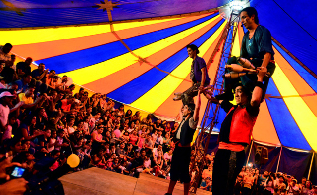 cuando me levaron mi primera ves al circo