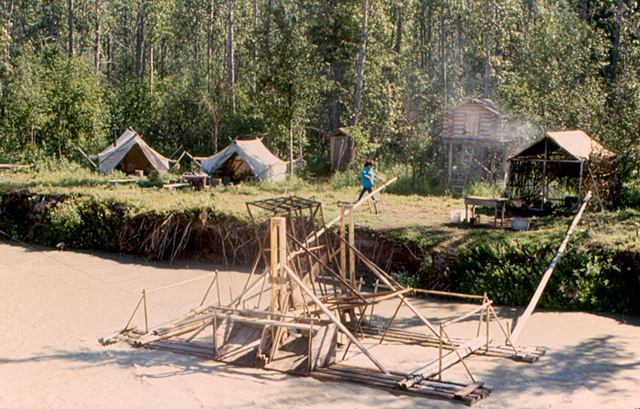 Location of Modern Athabascans