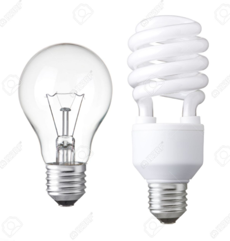 Competition to Incandescents: The Fluorescent Bulb
