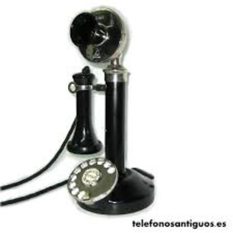 Invención del teléfono por Grahan Bell
