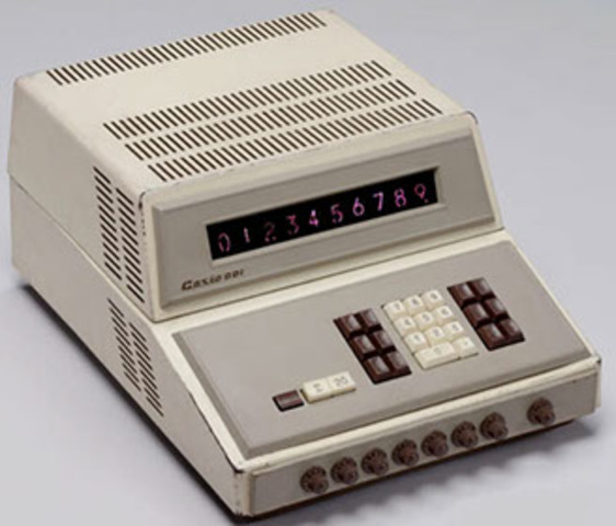 Primera calculadora.