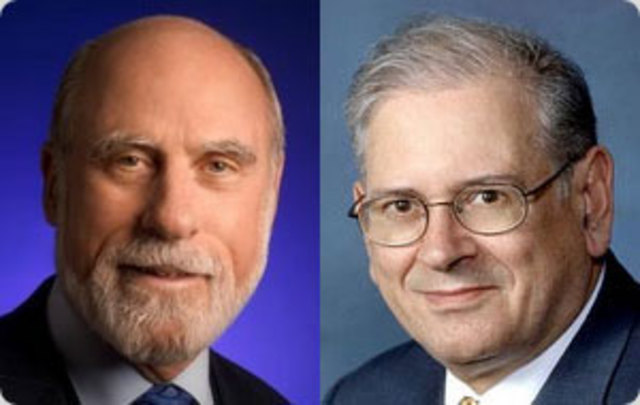 Vinton Cerf y Robert E. Kahn (TCP/IP)