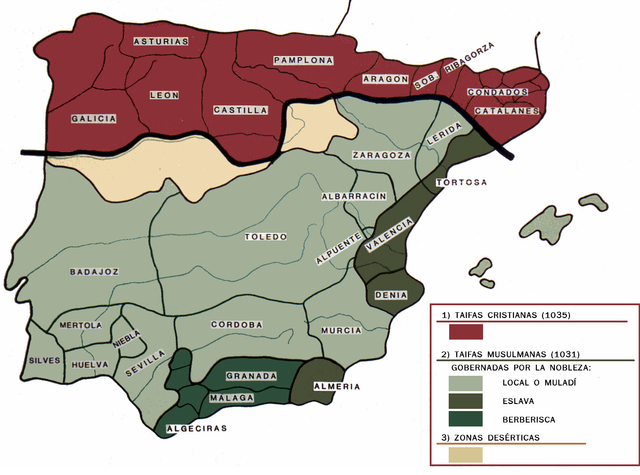 Aparición de las primeras taifas