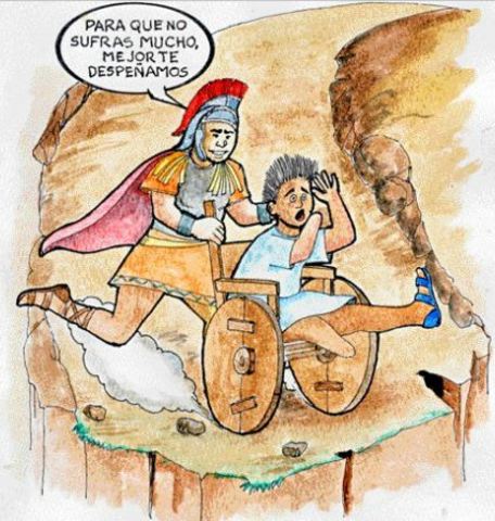 En la cultura espartana y a finales de la época griega y romana