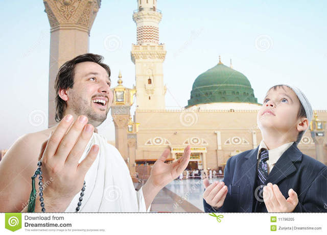 Muhammad is visted by Gabrieal