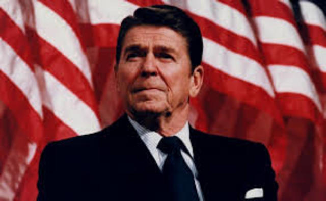 Ronald Regan gets elected