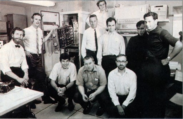 Computers at Stanford and UCLA connect for the first time