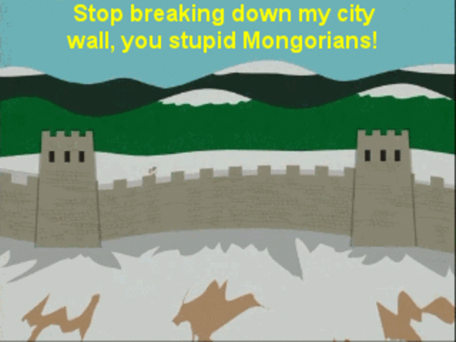 genghis khan leads mongols out of asia