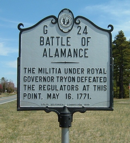 The Battle of Alamance