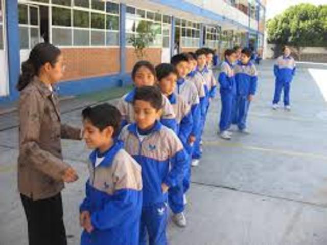 Mi primer día en primaria