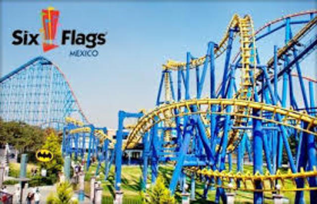 Mi primera visita a Six Flags