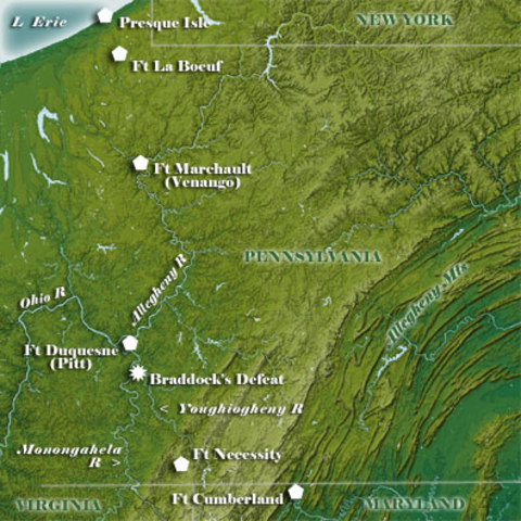 Louisburg and Ft. Duquesne
