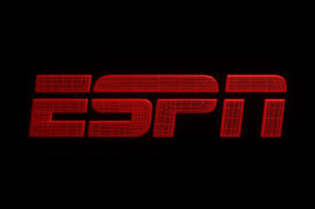 The launch of ESPN