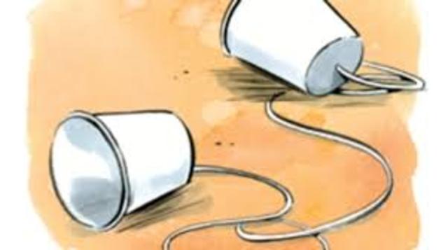 Acoustic String Telephone