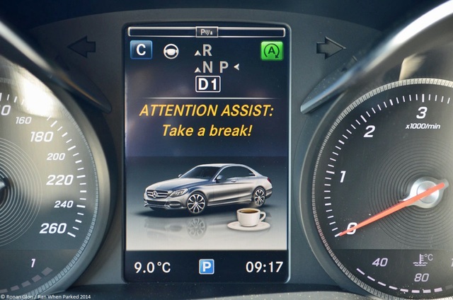 Attention Assist " This innovation can detect signs of drowsiness and audibly alert the driver to take a break "