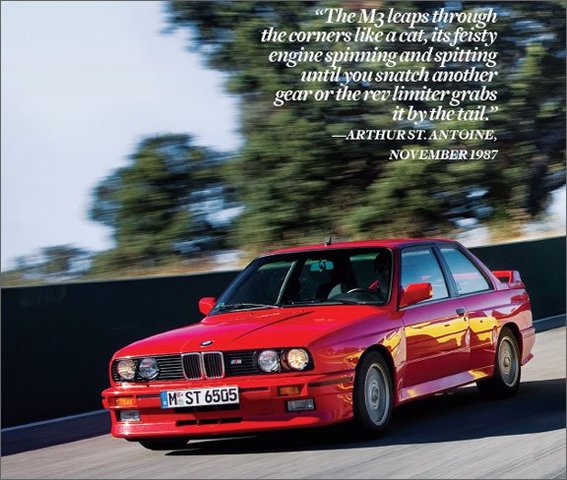 e30 m3 put into production