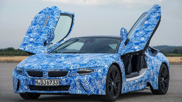 BMW i8 coupe prototype (2013