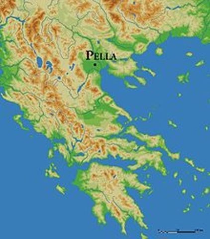 Born in Pella Greece