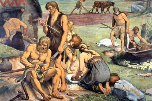 - (3) Edad Prehistórica - "PRACTICAS DE SALUD ENFERMEDAD".