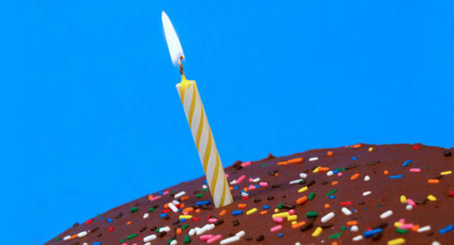 Mi primer cumpleaños.