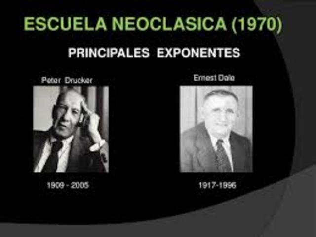 ESCUELAS NEOCLASICAS