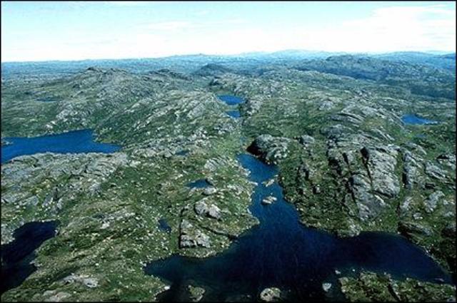 Création du bouclier canadien