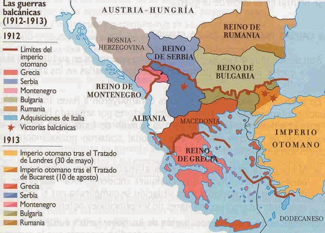 Guerra contra el Imperio Otomano (Primer Guerra Balcánica)