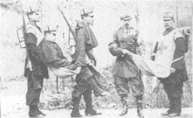 Apertura de la Agencia internacional para heridos de la cruz roja