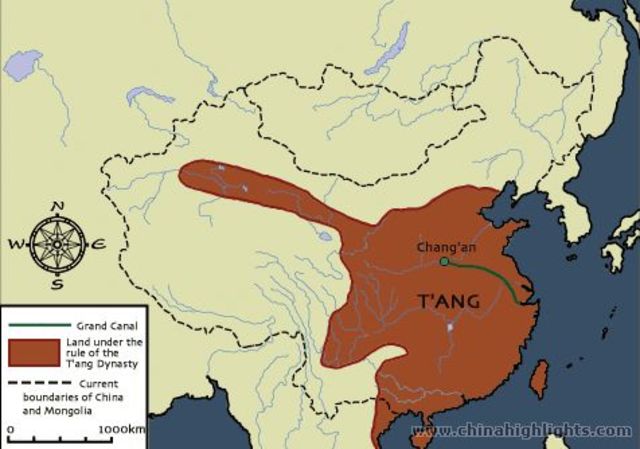 Tang dynasty begins