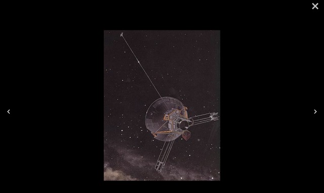 First spacecraft to go past all planets in the solar system