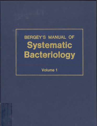 SYSTEMATIC BACTERIOLOGY