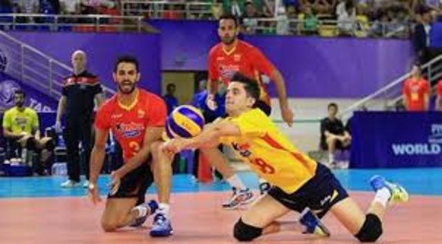 la primera vez que era un crack en voleibol