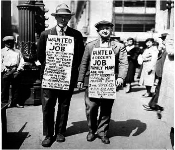 Unemployment Falls to 22%