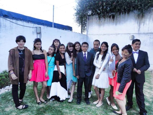 Fiesta de graduación.