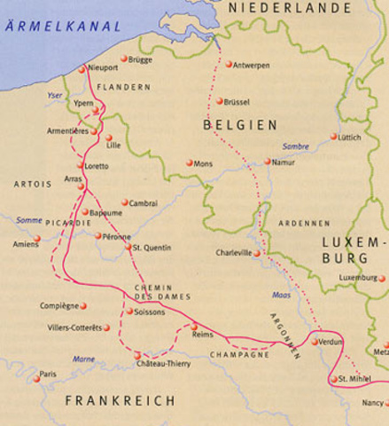 Primera Batalla de Ypres